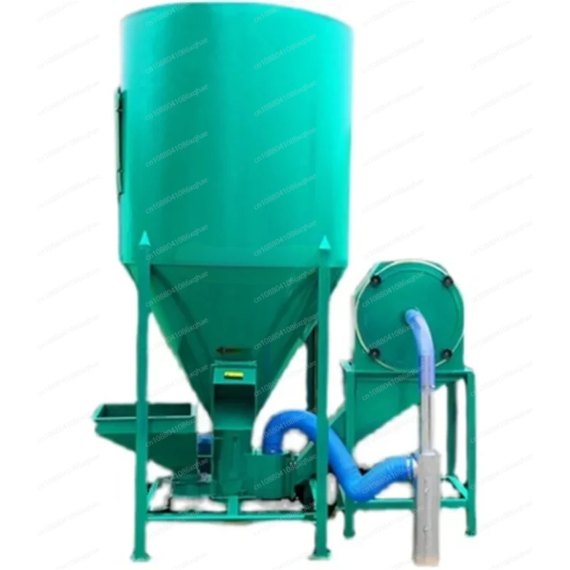 Livestock Animal Farm Feed Mixer Grinder Maize Corn Soybean Grains Crusher Blender Feed Processing Machine