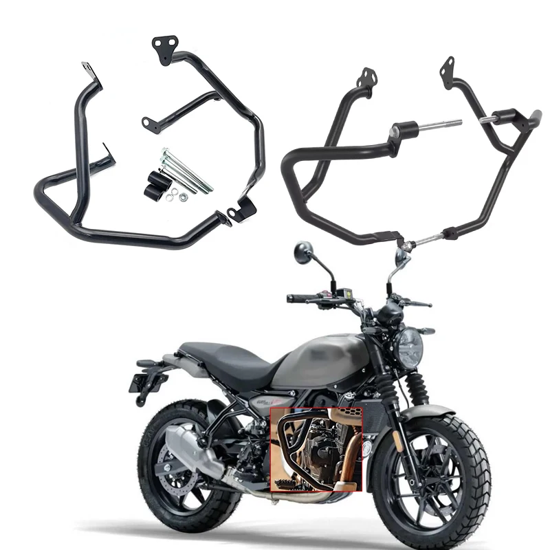 Pare-chocs de Protection de cadre de moto adapté pour Guerrilla450 Guerrilla 450 2024 2025 Kit de Protection Anti-chute couvercle de Protection de moteur