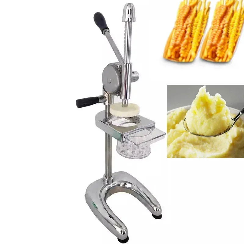 Long French Fri Maker Manual Squeeze hine Extrusion Batter Mashed Potato Fried C Procsor