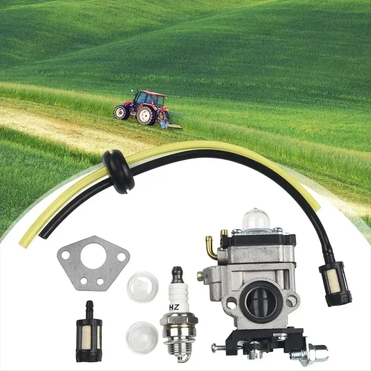 【Limited Offer】Carburettor Kit for 43 A1, 4 B2 4-in-1,for PBK 4 A1,PBS 2 A1 Home Gardening Tool Accessories