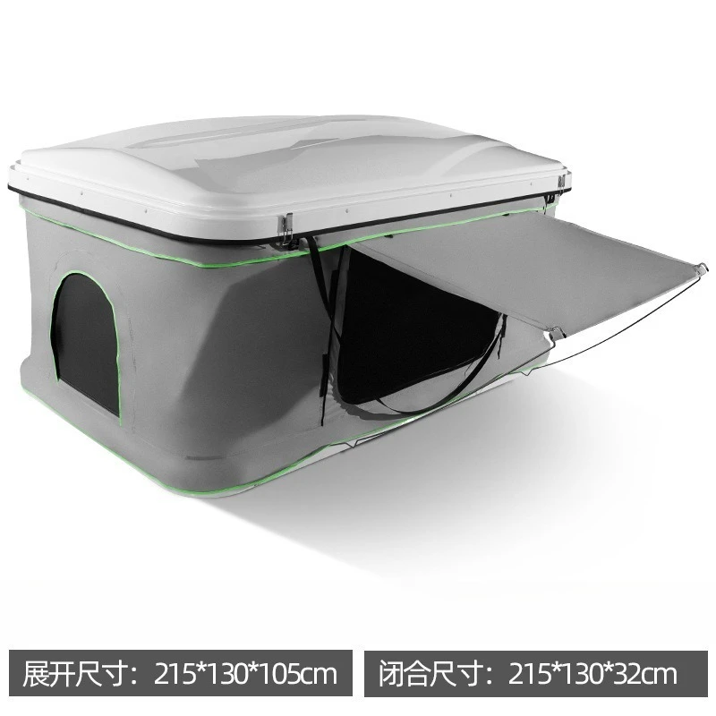 Outdoor self-driving tour car tent camping Oxford cloth thickened waterproof and windproof hard top speed-driving roof tent