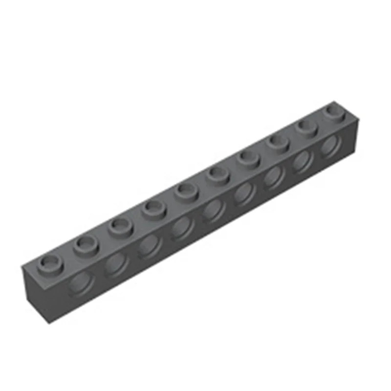 10 stks 2730 Baksteen 1x10 met Gaten Bricks Collecties Bulk Modulair GBC Speelgoed Voor Technische MOC DIY Gebouwen Blokken Compatibel
