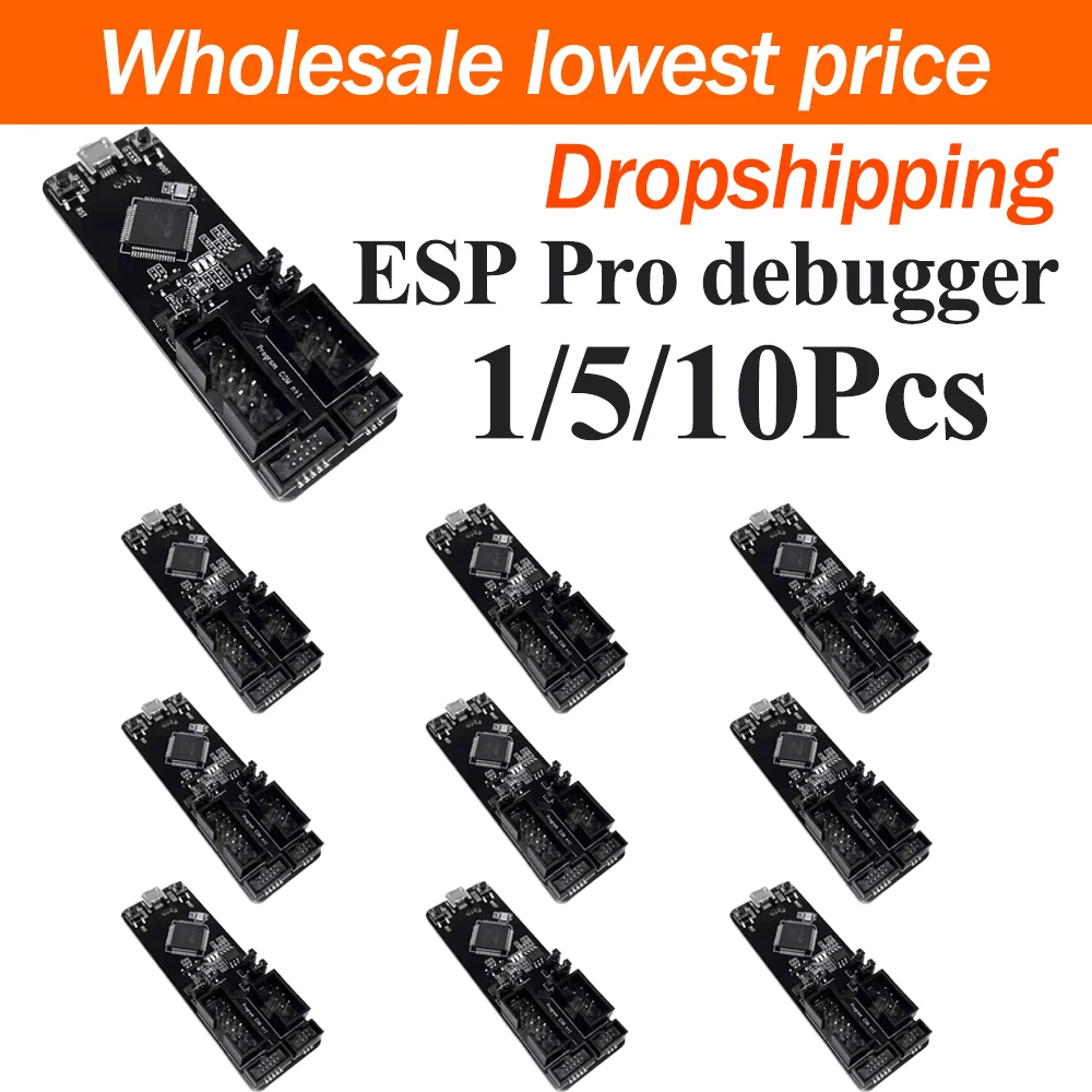 1/5/10Pcs ESP‑Prog JTAG Development Debug Program Downloader Module Debugging Tool For ESP8266 ESP32 Development Platform