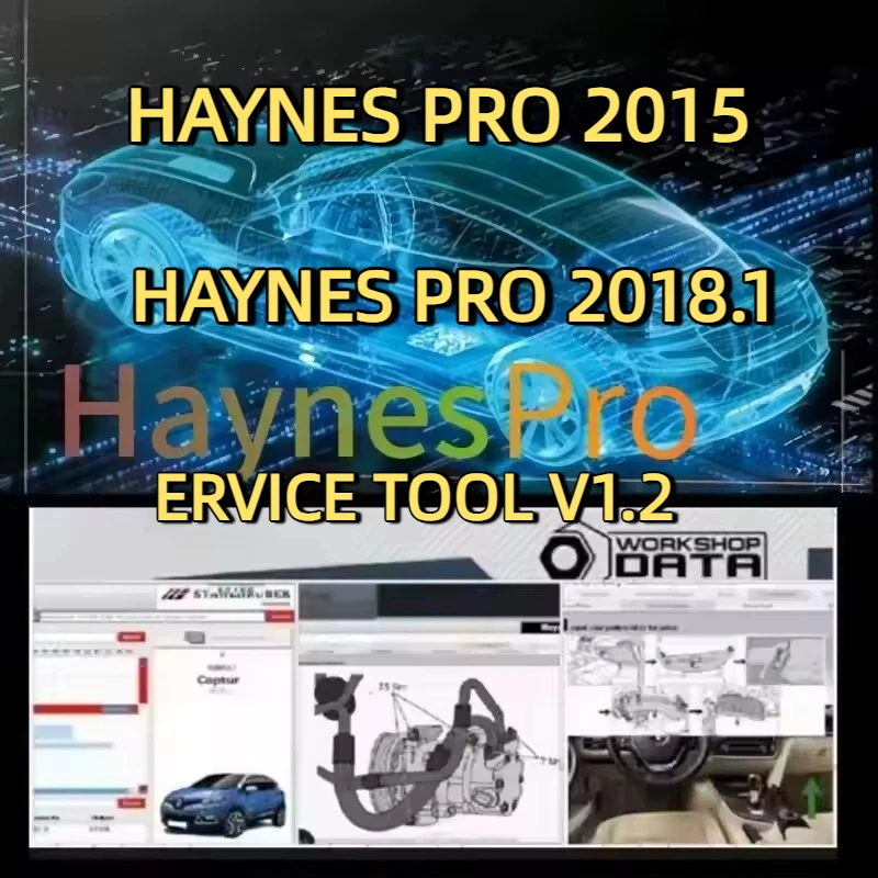 

ИНСТРУМЕНТ IMMO SERVICE V1.2+HAYNES PRO 2015+PRO 2018.1 Программное reparación de automóviles Soporte multimarca Funciones potentes
