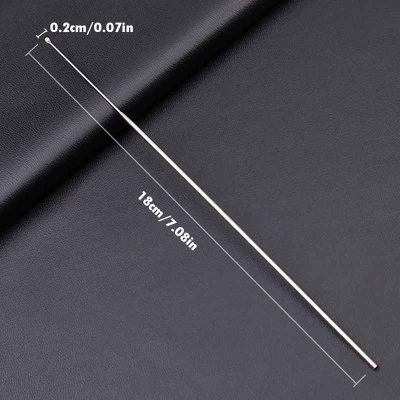 18cm Copper Stainless Steel Ear Wax Pick Curette Earwax Removal Picker Earpick Cleaner Tool Kit For Kids Adults Home