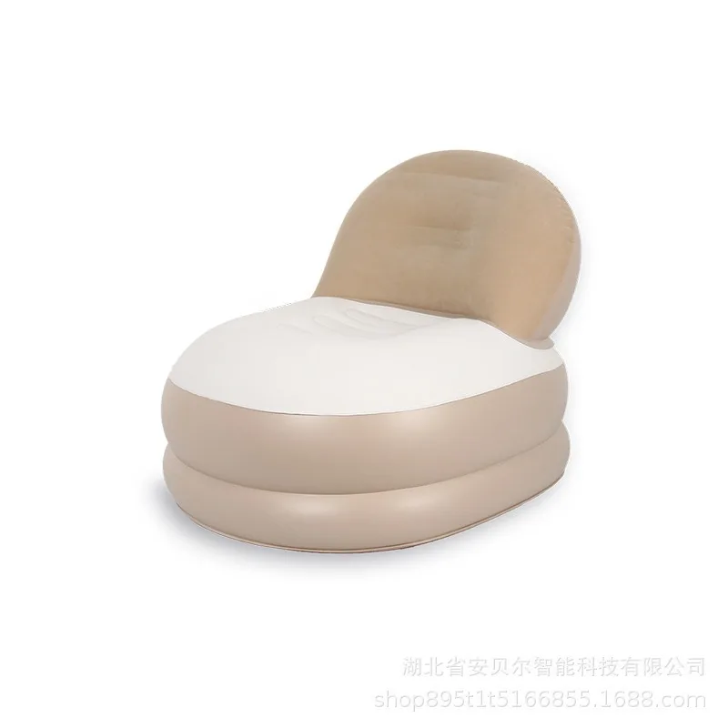 Outdoor inflatable sofa camping lazy sofa household single inflatable seat