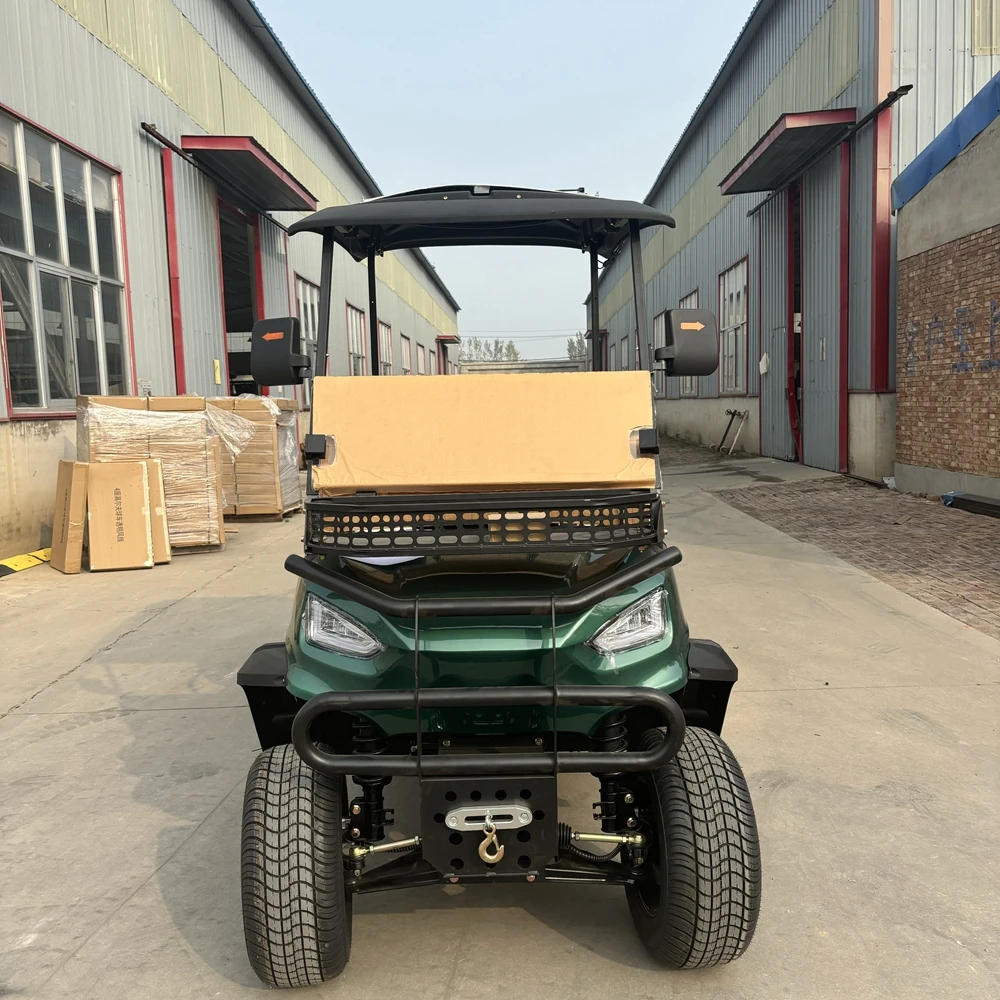 Performance Customized Luxury Golf Cart 2+2 Seats 4 Seat 30% Climbing Capacity Electric Buggy Car Golf Cart