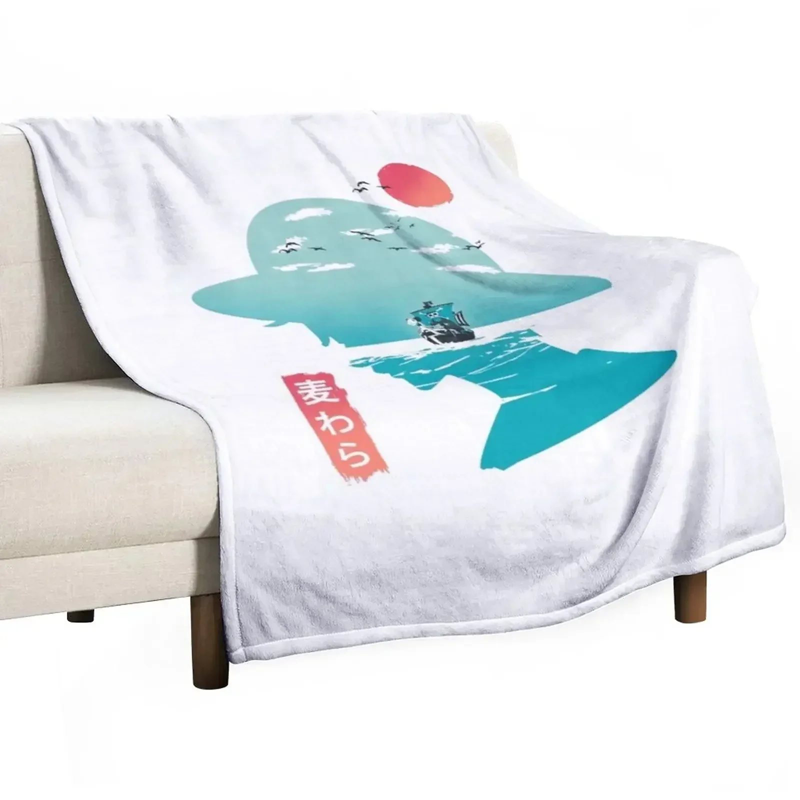 Good day to sail Throw Blanket Kid'S Blankets Sofas Of Decoration decorative Sofa anime heavy to sleep Blankets