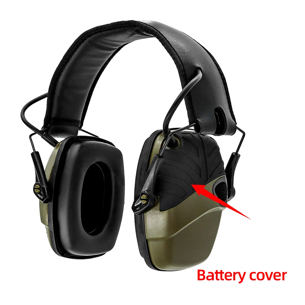 Tactical Electronic Shooting Earmuffs with Microphone Kit Hearing Protection Noise Canceling Hunting Shooting Tactical Headset