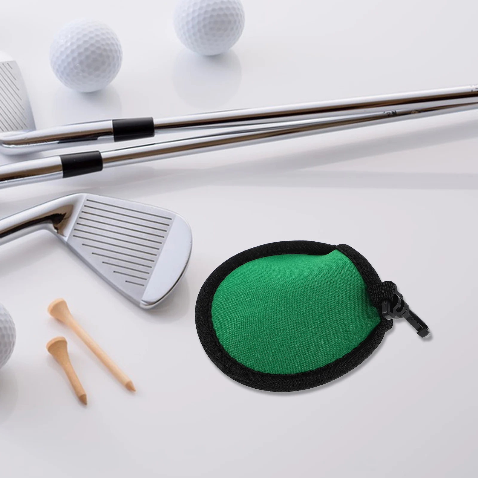 

3Pcs Portable Golf Ball Cleaning Bag Hanging Pouch Hook Golf Ball Storage Pocket Outdoor Use Golfs Holder Golfs Accessory