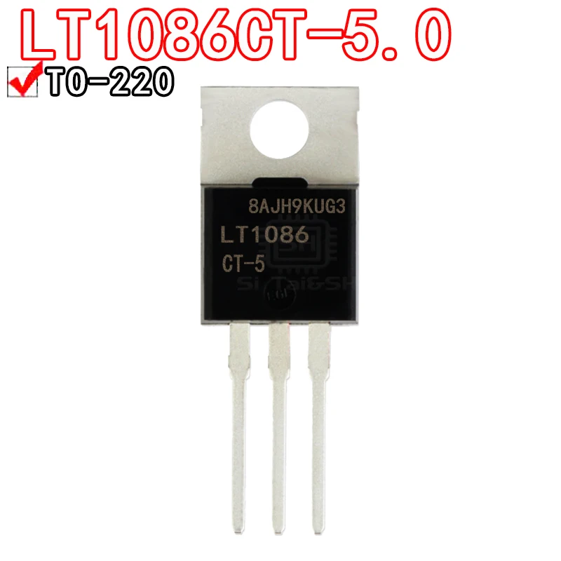 1 Piece LT1033 LT1083 LT1084 LT1085 LT1086 LT1170 LT1584CT/IT 12/3.3/5.0 TO-220 Chip IC New Original