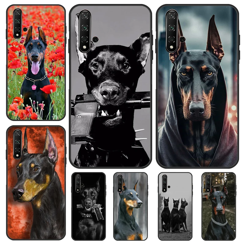 Dachshund Doberman Dog Case For Huawei P Smart 2019 Nova 5T 9 10 SE 3i 8i 11i Y60 Y61 Y70 Y90 P20 P40 Lite P30 Pro