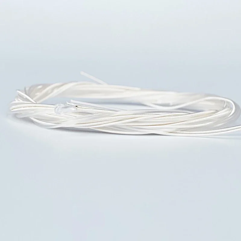 6-teiliges Gitarrensaiten-Set aus Nylon in Silber für klassische klassische Gitarre – Detail 3
