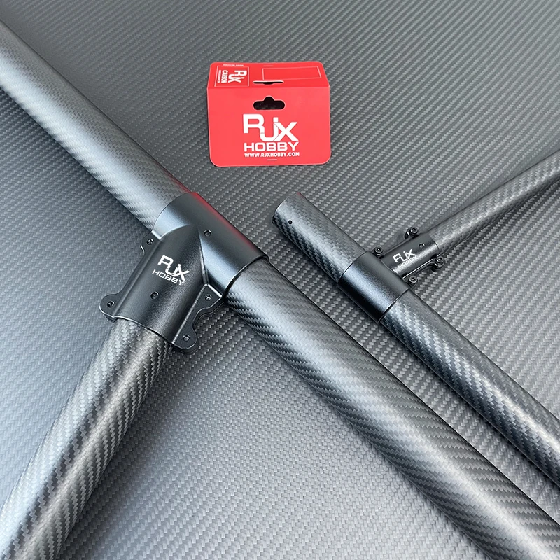 Adaptateur réducteur de tuyau de Drone industriel, 16mm 20mm 25mm à 30mm 40mm, Tri-clamp coudé pour train d'atterrissage en Fiber de carbone, pièce de réparation RJX