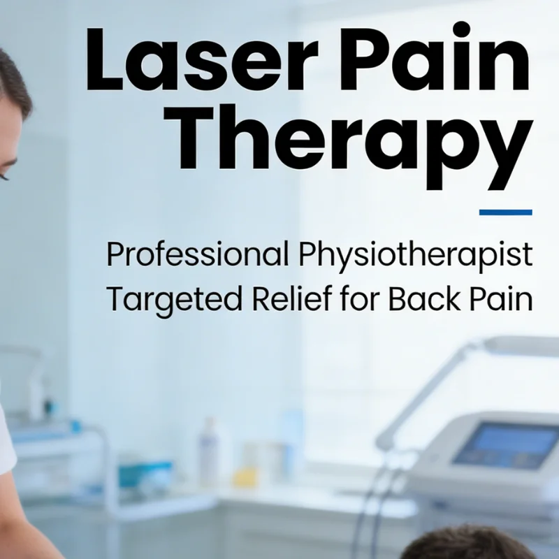Advanced Therapeutic Cold Laser Massager 1295mW 808nm 650nm for Pain Management Relax Physiotherapy Recovery