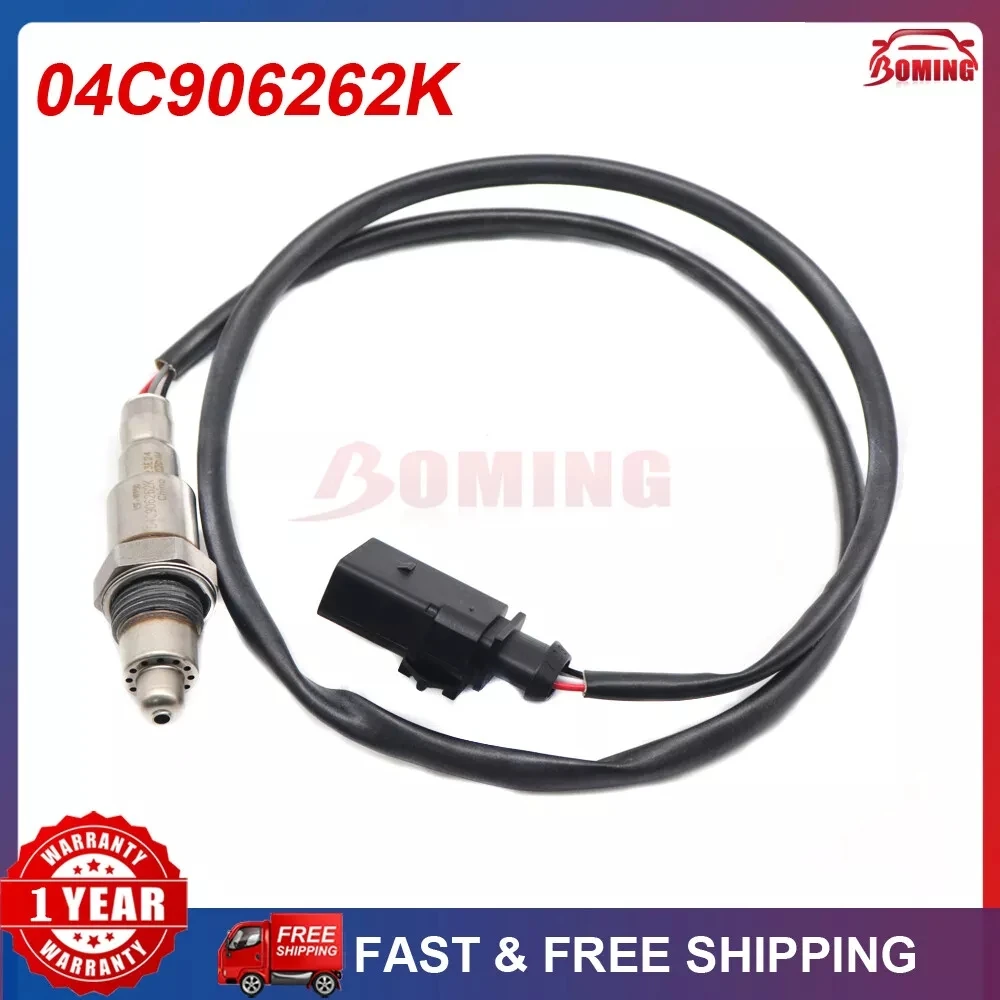 

Car 04C906262K Air Fuel Ratio Oxygen O2 Lambda Sensor For Volkswagen JETTA POLO BEETLE V 1.0L SKODA FABIA 0258030052 06K906262CE