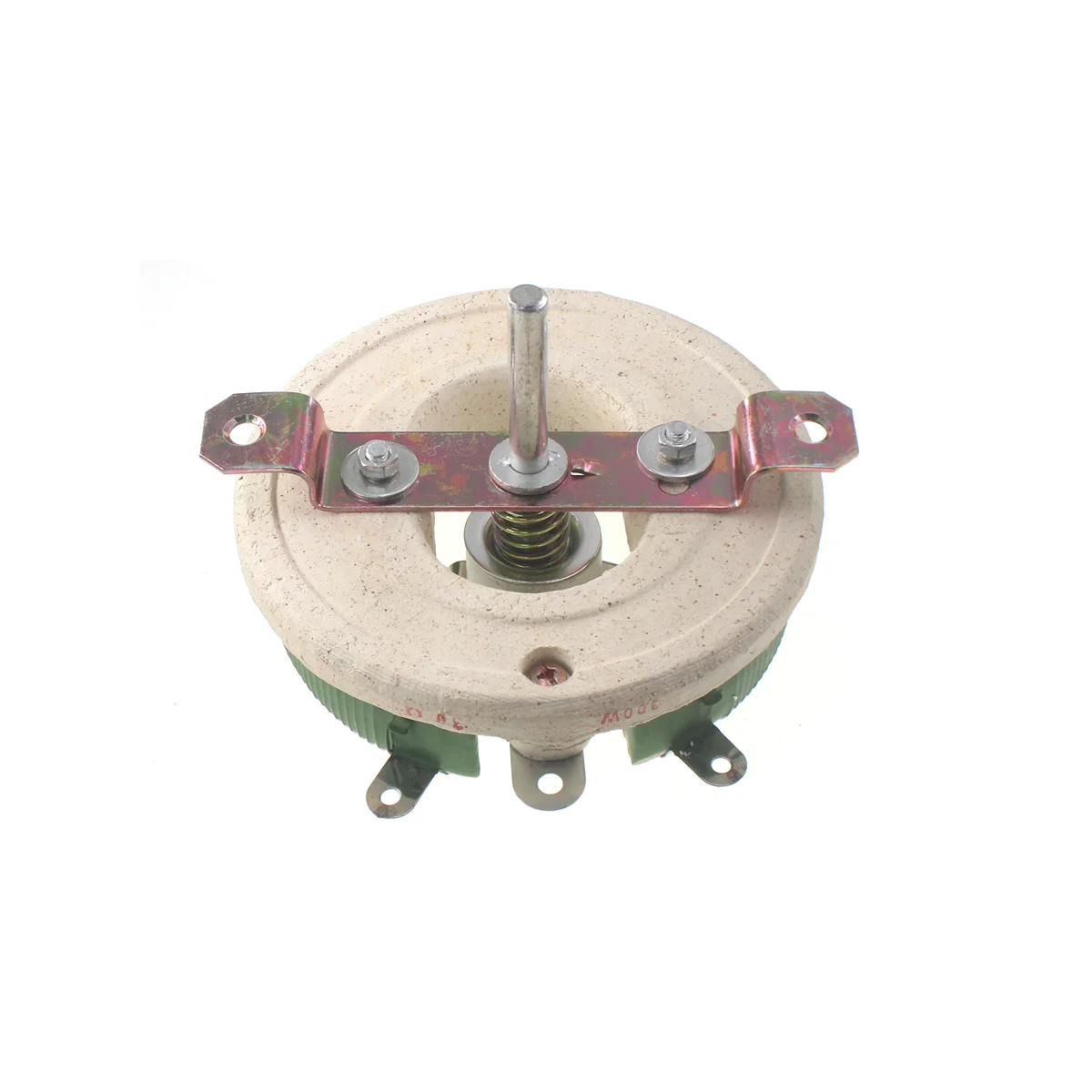 300W BC1-1R/2R/3R/5R/10R/20R/50R/100R/200R/1K/2K high Power Sliding rheostat,rotary variable wire wound resistor,Disc shape,Adju