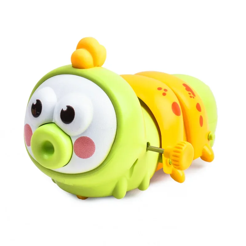 New Wind-up Telescopic Toys Swinging Caterpillar Puzzle Toys  Caterpillar Clockwork Baby Educational puzzle Toddler Toys gift