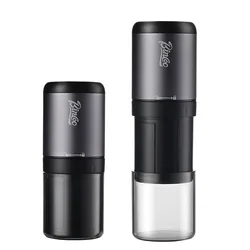 New Upgrade Portable Electric Coffee Grinder Wireless USB Chargeable Professional Stainless Steel Burr Grinder Milling Machine