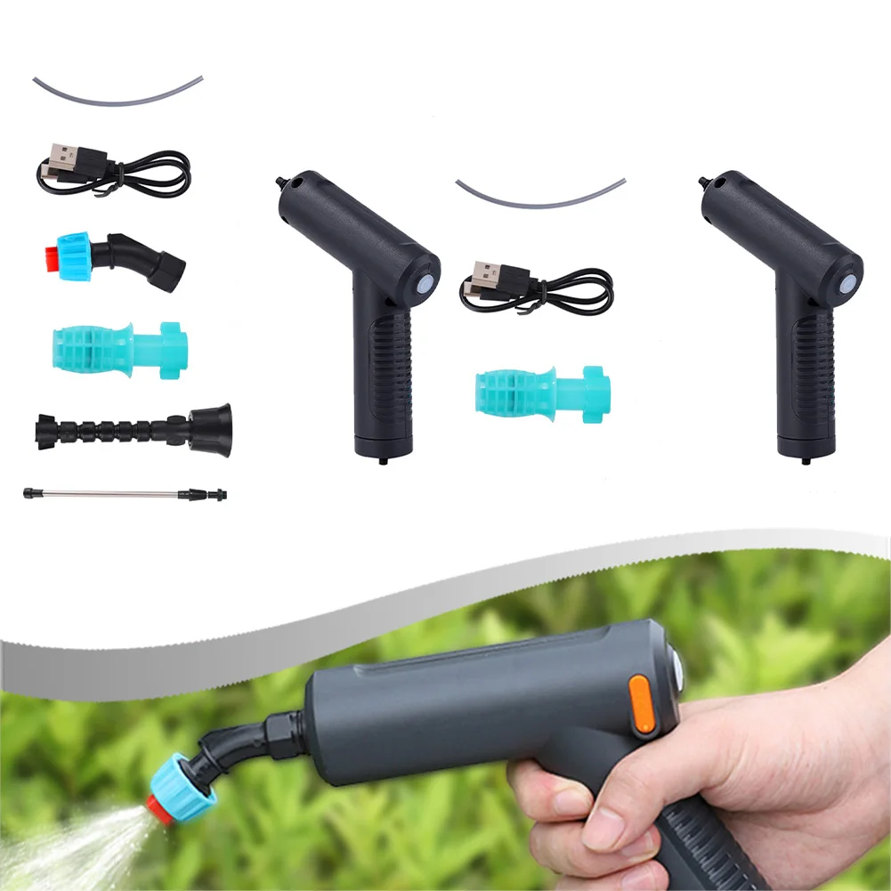 Rechargeable Electric Sprayer with USB Port Compact and Portable with Multiple Nozzles Suitable for Home and Garden Tasks