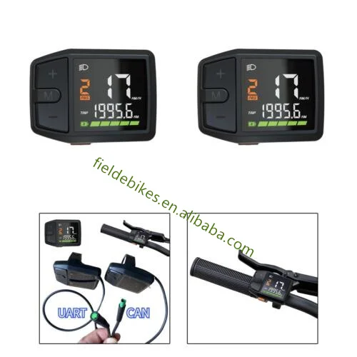 -Bike MID Motor Display LCD DZ41 Mini Color Screen Instrument for BAFANG BBS02B BBS01B BBSHD M620 M500 M510 M600 Mid Motor