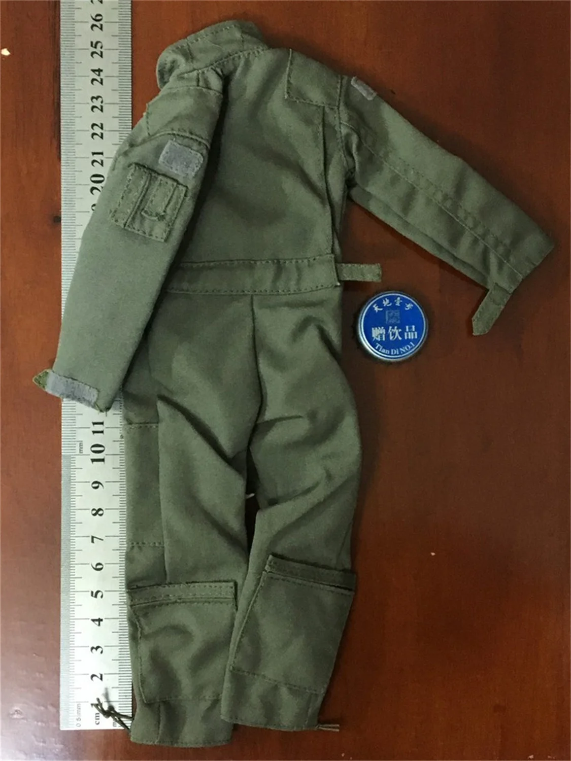 1/6  Coveralls bodysuit  SH08 Military Green Pilot clothes toys For 12"  figure Model   Fit 12" Action Figure Toys  Dolls
