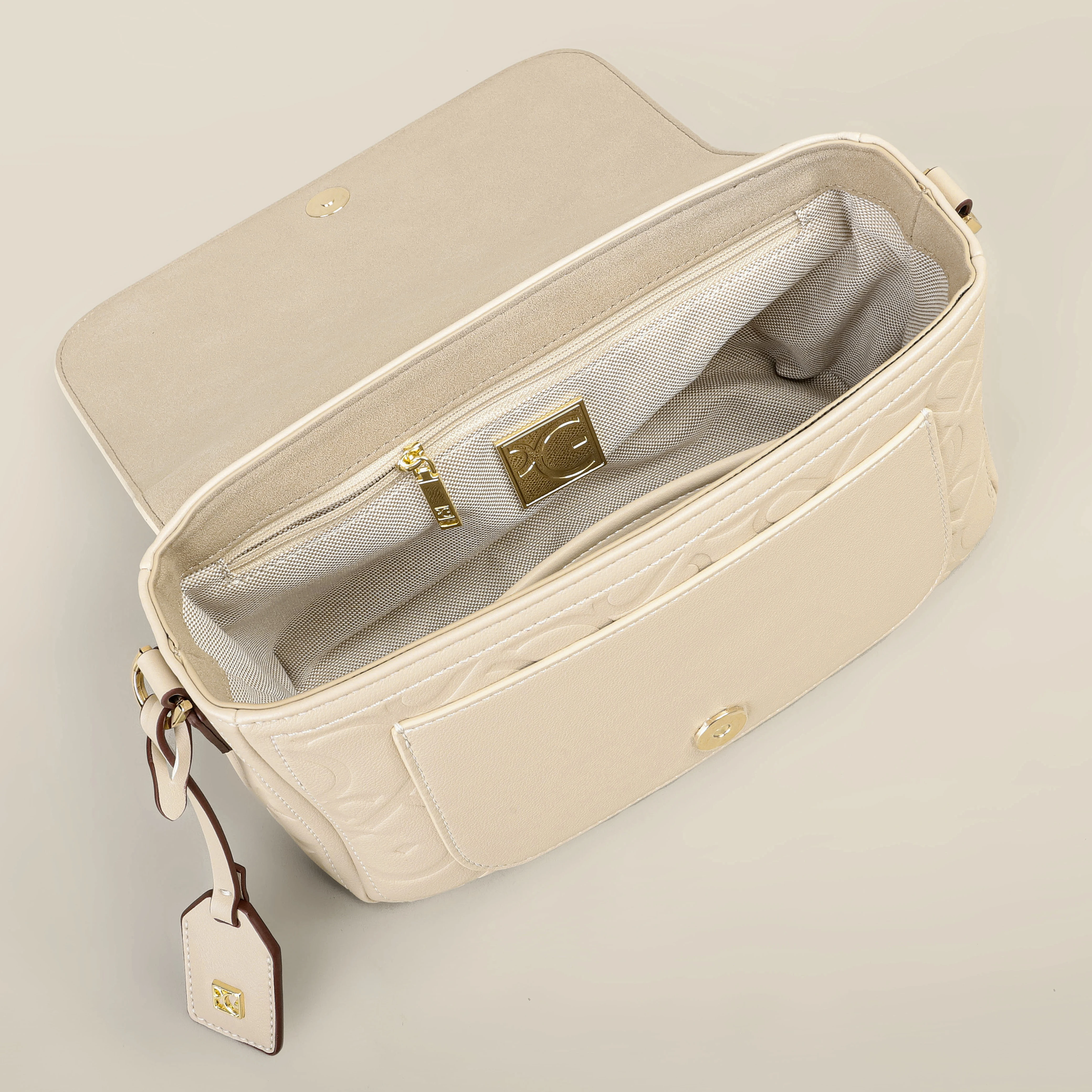 PG 2026 Klassische Retro Damen-Schultertasche aus Leder, Multifunktionales Old-School-Design, Klassische Umhängetasche – Detail 5
