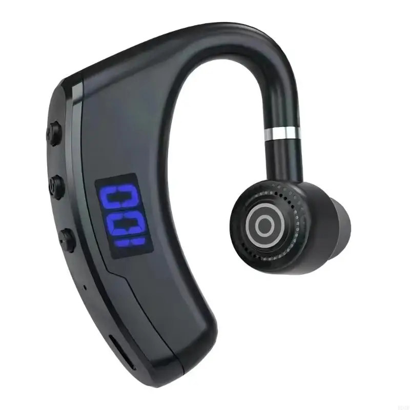 B03F V9 Wireless Headset Headphone Digital Display Earpiece Business Noise Reductions