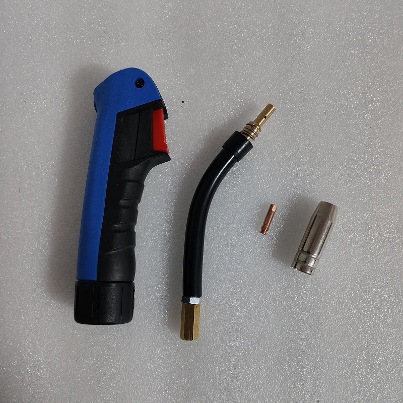 15AK 24KD 36KD Professional MIG MAG MB Welding Torch Air Cooled Contact Tip Swan Neck Holder Gas Nozzle European Type