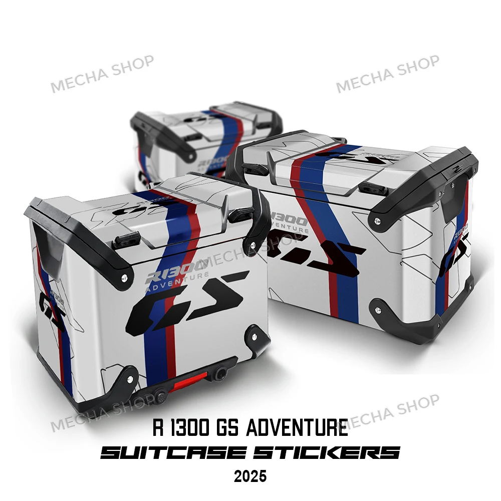 

2025 For R1300GS ADV GS1300 Adventure Suitcase Kit R1300GSA Accessories Motorcycles Luggage Sticker Protection Decal