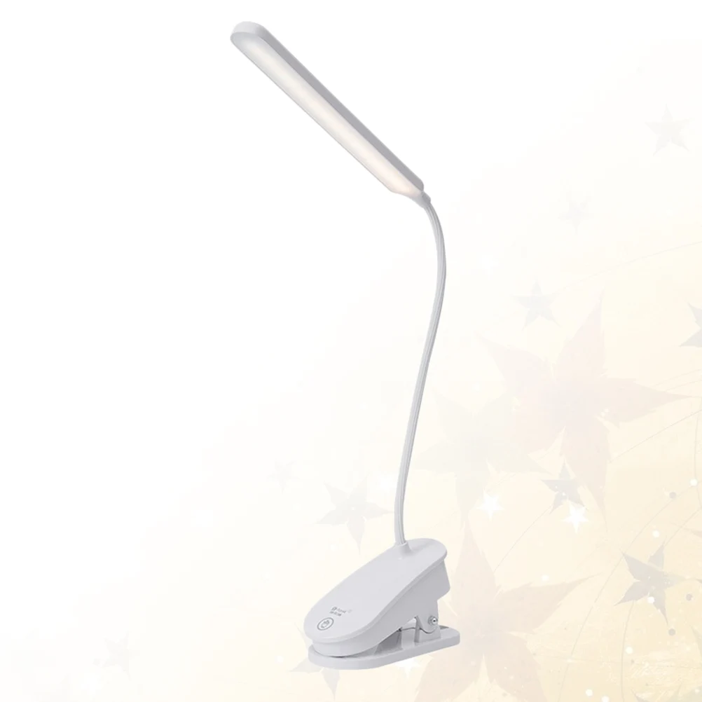 

Clip-on Desk Lamp LED Night Light Dimmable Reading Student Lamps Eye Protection Book Light Touch Sensor 3 Color Temperature