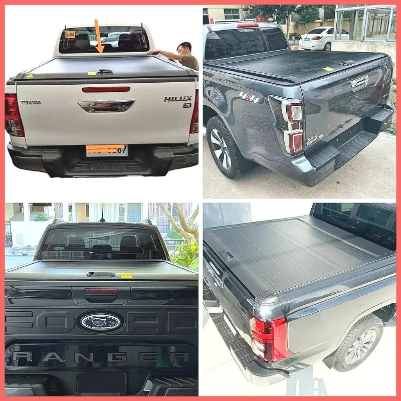 

Роллетный тент-крышка для пикапов Hilux, Ranger, D-Max, Navara, Triton