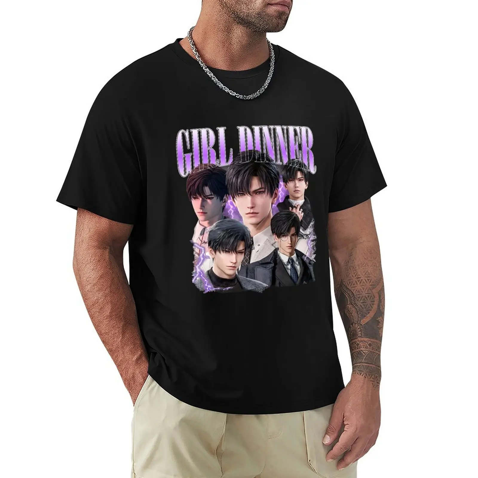 

Girl Dinner Zayne T-Shirt oversize t-shirts man shirts graphic plus size clothes shirts men