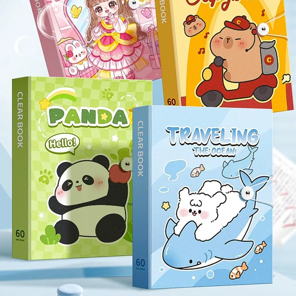 Capibara A4 Document Bag Organ Bag Waterproof File Classification Holder Large Capacity Envelope Folder Document Folder