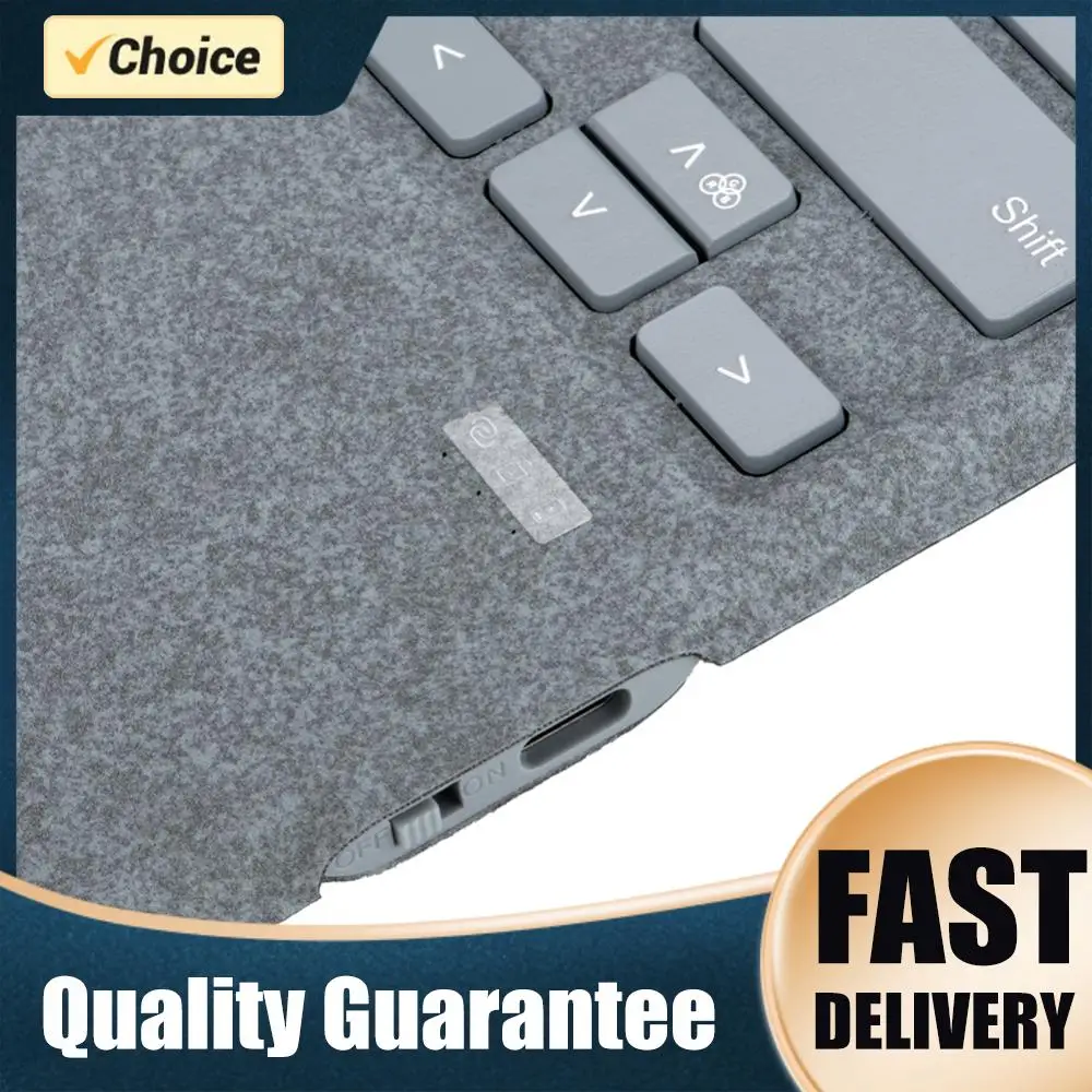 Portable Wireless Keyboard 7 Colors Backlight Bluetooth-Compatible Trackpad Keyboard for Microsoft Surface Pro 3 4 5 6 7 7 Plus