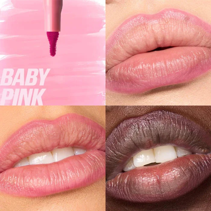 Huda Beauty Lip Liner Pencil Nude Matte Waterproof Non-stick Cup Cherry Red Lip Liner Lip Contour Pen Lipstick Makeup For Woman image 3