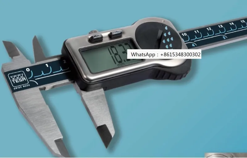 Imported TE-SA digital caliper IP67 waterproof, oil proof, and dustproof 0-150200300 Twin Cal