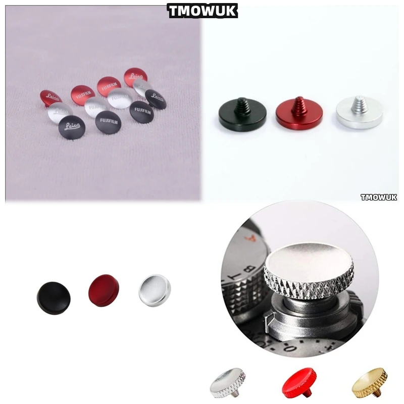 

For Canon 5D3 5D4 7D2 80D 70D 1500D 2000D F1 M5 M50 Long Life Shutter Release Button Aluminum Parts