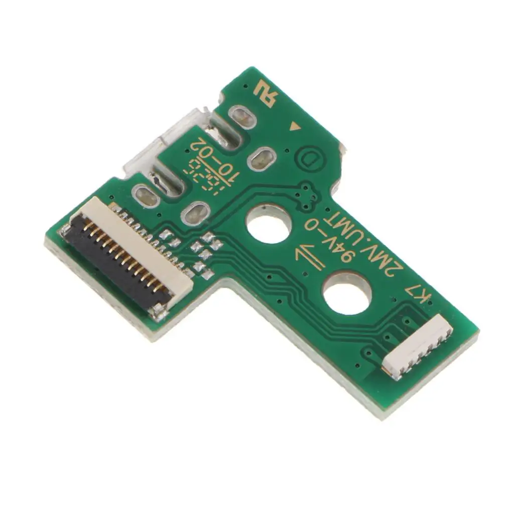 12 Pin Charging Port Socket Board Micro USB Replacement Part for PS4 Controller JDS-030 Repair Tool