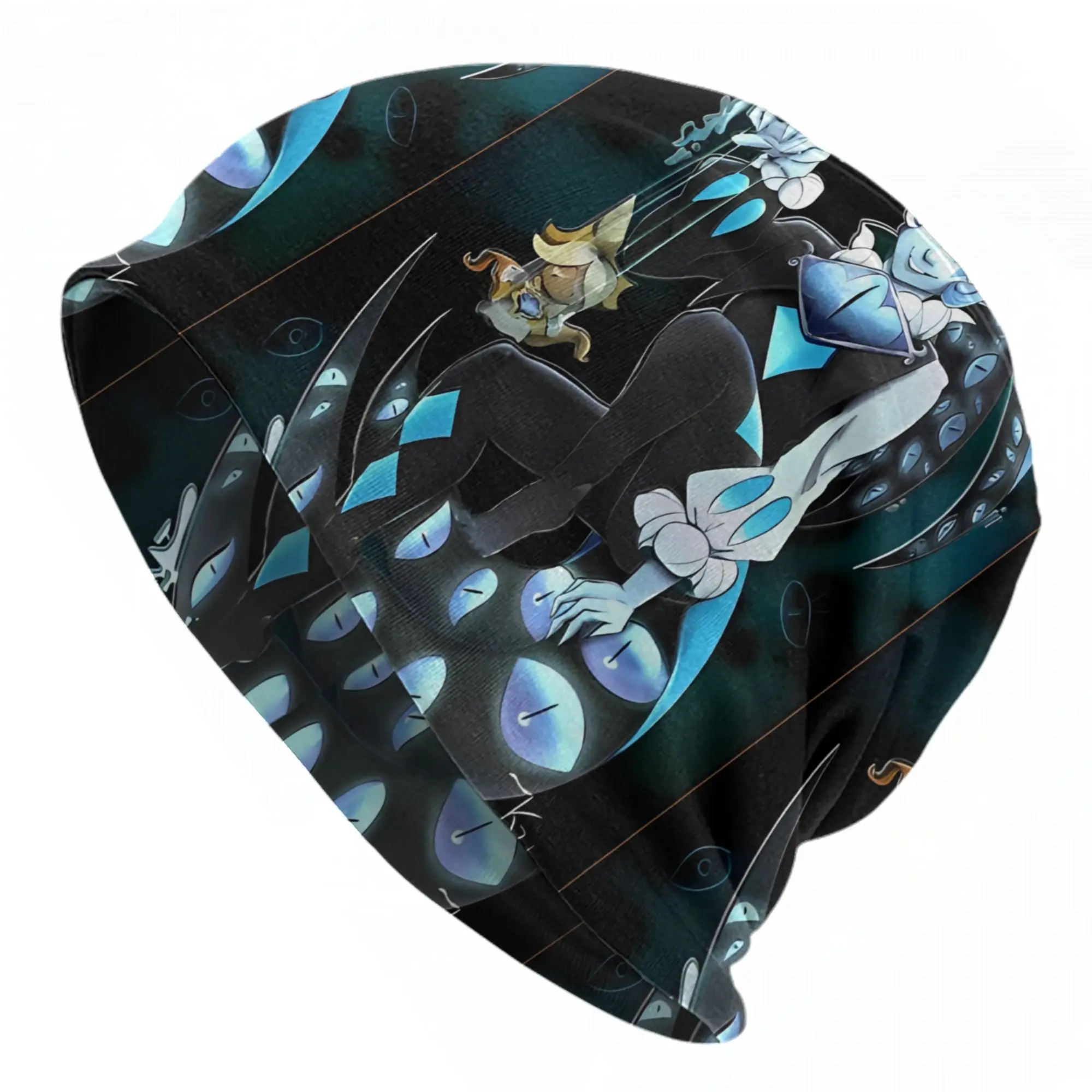 Breathable Cookie Run Kingdom Shadow Milk Cookie Slouchy Beanie for Men Women Running Skull Cap