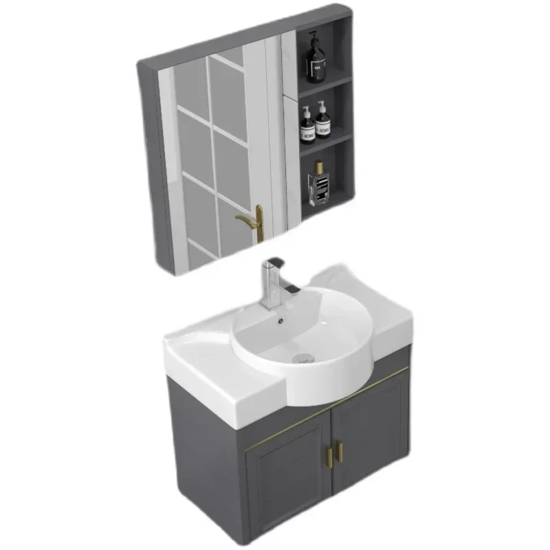 

Small House, Narrow Long Belly Basin, Bathroom Cabinet, Combined Wash Basin, Washbasin, Washbasin, Integrated Ceramic Basin