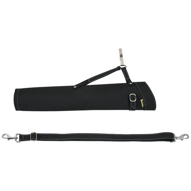 

Shoulder Design Leather Quiver Shoulder Leather Quiver Arrows Quiver Holds 30 Arrows Black