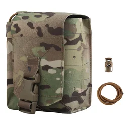 Molle Pouch Large Utility GP Pouch Walkie Talkie Carry Holder EDC Bag Admin Sub Pouch Hunting Vest Accessory