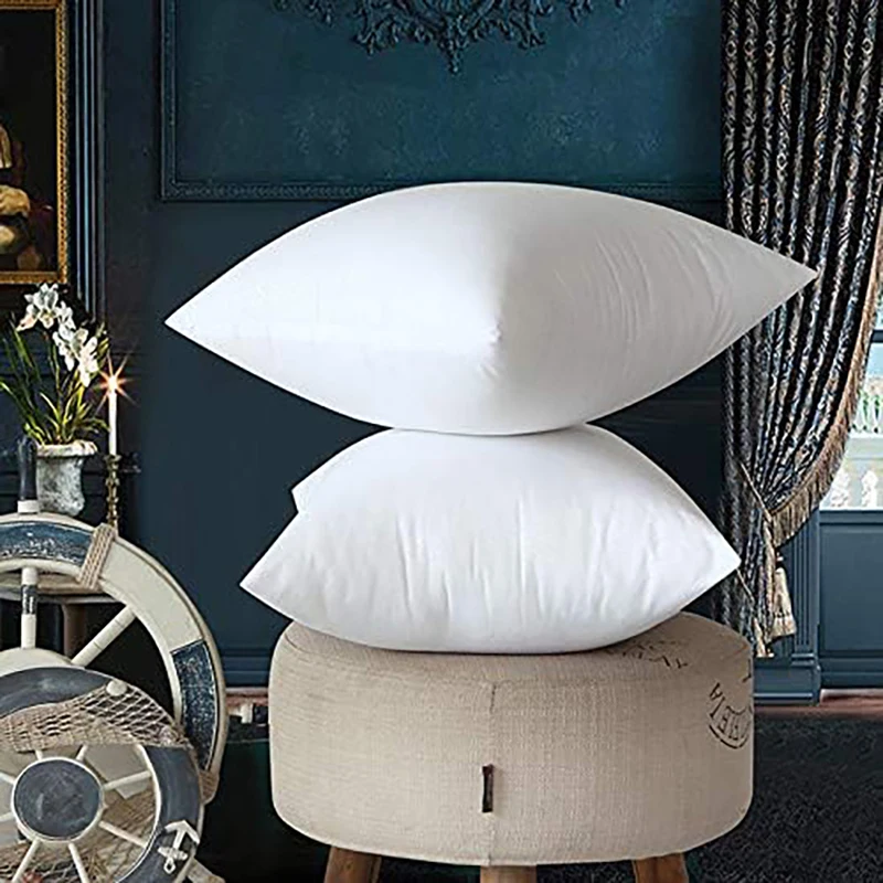 2 وسائد زخرفية - وسائد أريكة مرتبة مقاس 18 بوصة × 18 بوصة - حشوات وسائد منزلية يومية، هدايا للعائلة