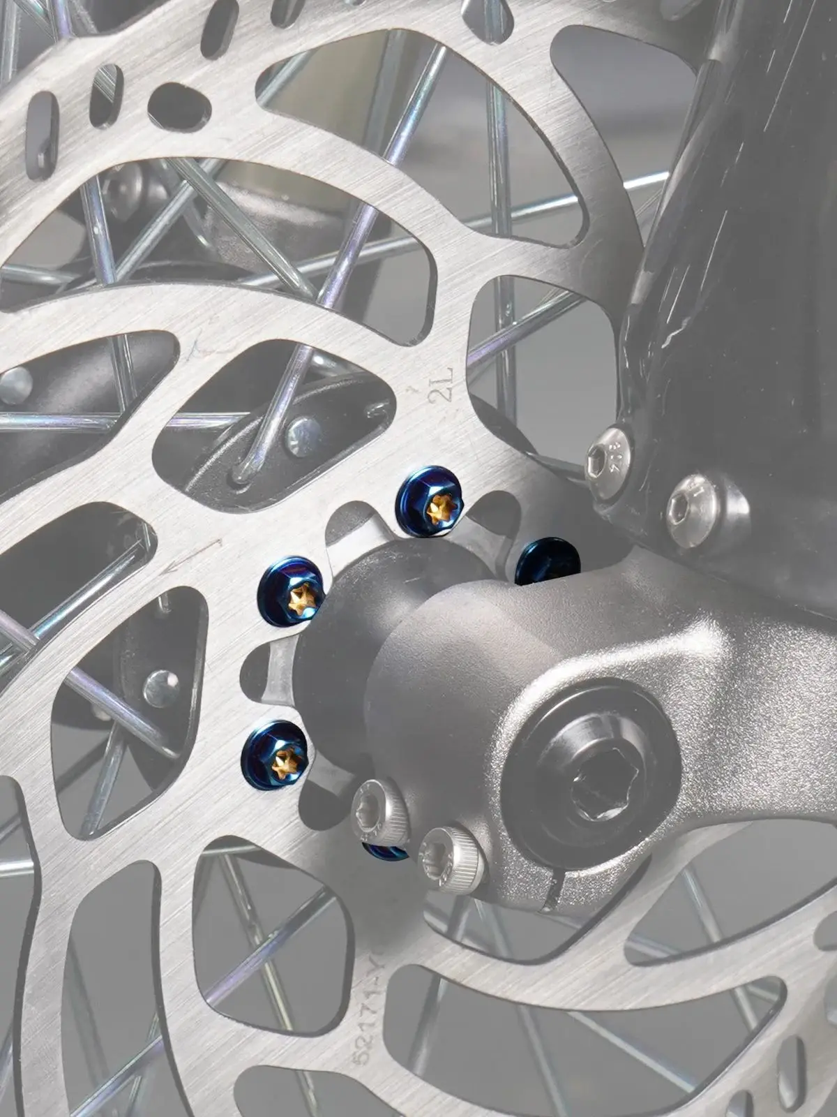 AliExpress NICECNC For 2025 2024 2023 Surron Light Bee X S L1E Surron Ebike M5X10 M6X13 Front Rear Brake Disc Pad Screw Kit Titanium Bolt