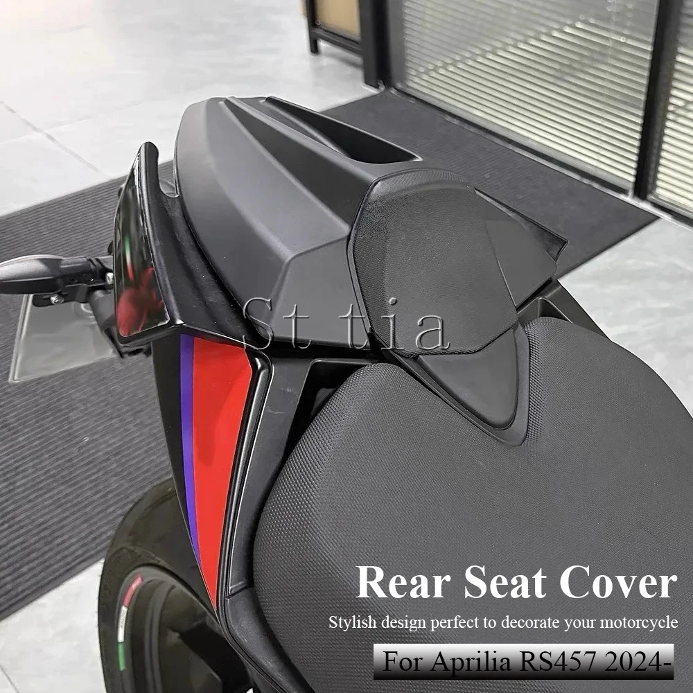 Pokrywa tylnego siedzenia motocykla RS457 do Aprilia RS4 57 rs 457 2024 2025, owiewka, tylna nakładka, akcesoria dla pasażera.