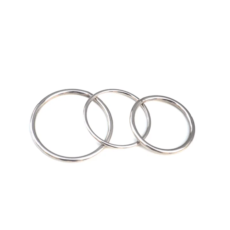 Stainless Steel 304 Welded Round Rings Hardware 316 25mm 30mm 40mm 50mm 70mm