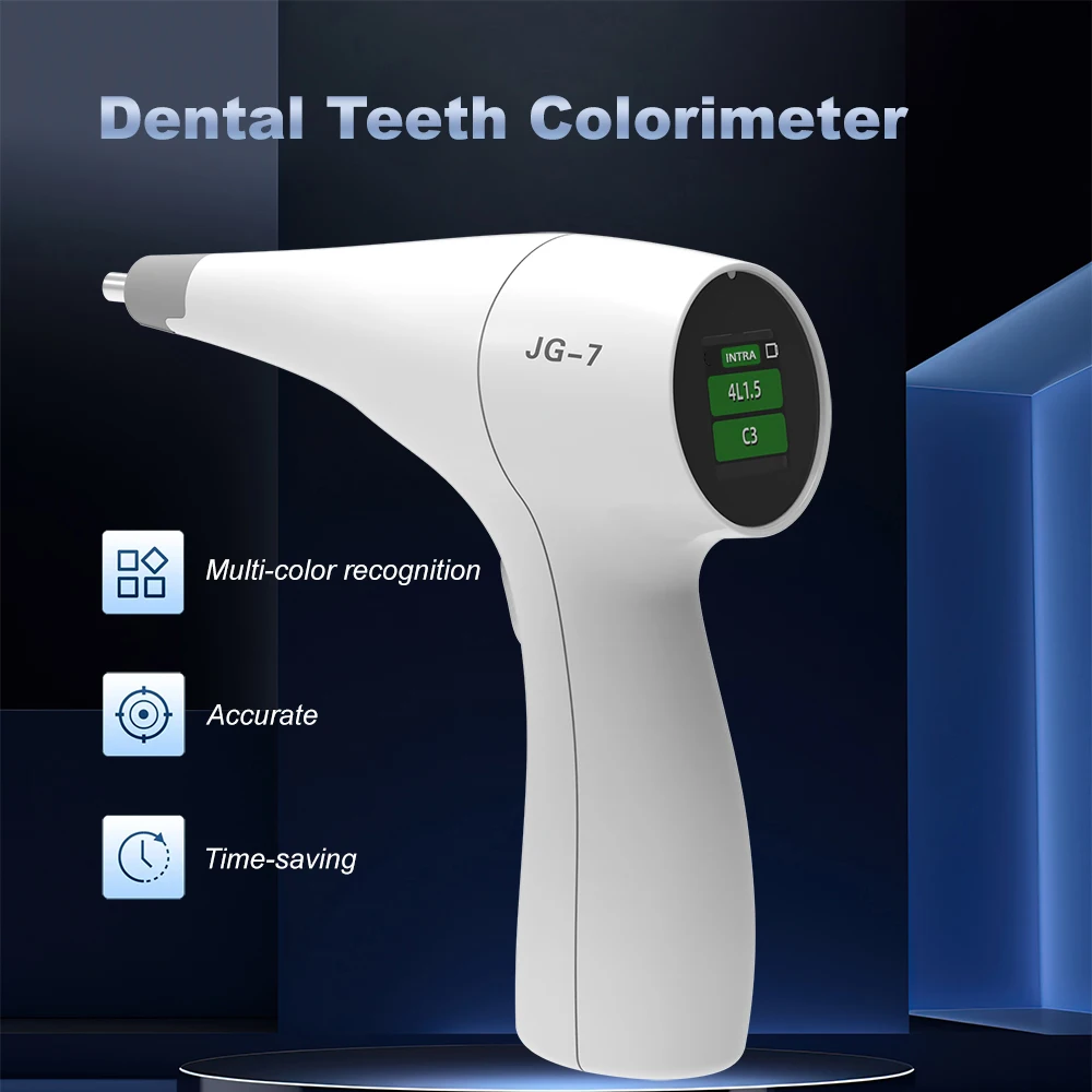 

Стоматологический прецизионный колориметр, фотоэлектрический компаратор цвета зубов, цифровой направляющий оттенка, ЖК-дисплей, стоматологический инструмент