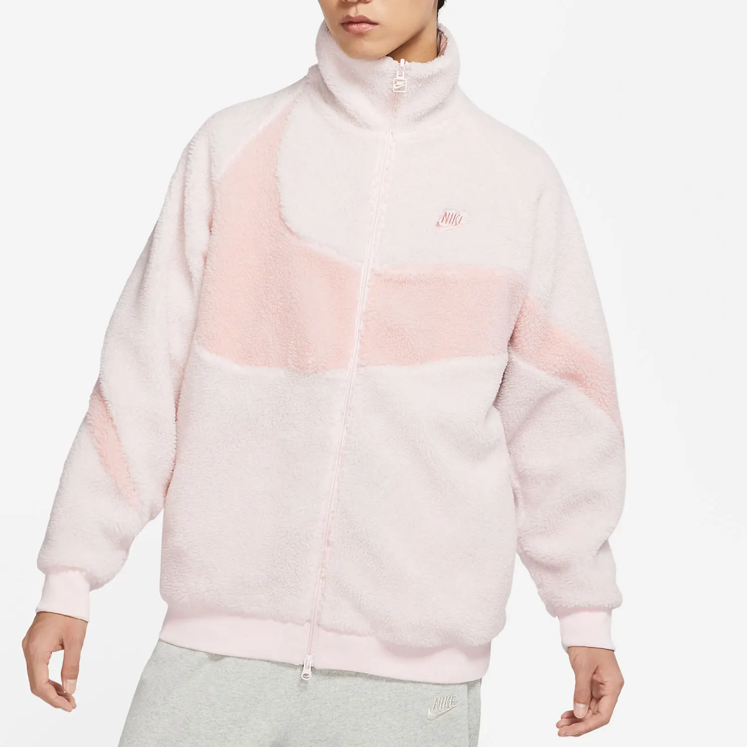 

Nike Genuine Men's Reversible Fleece Casual Jacket BQ6546-640