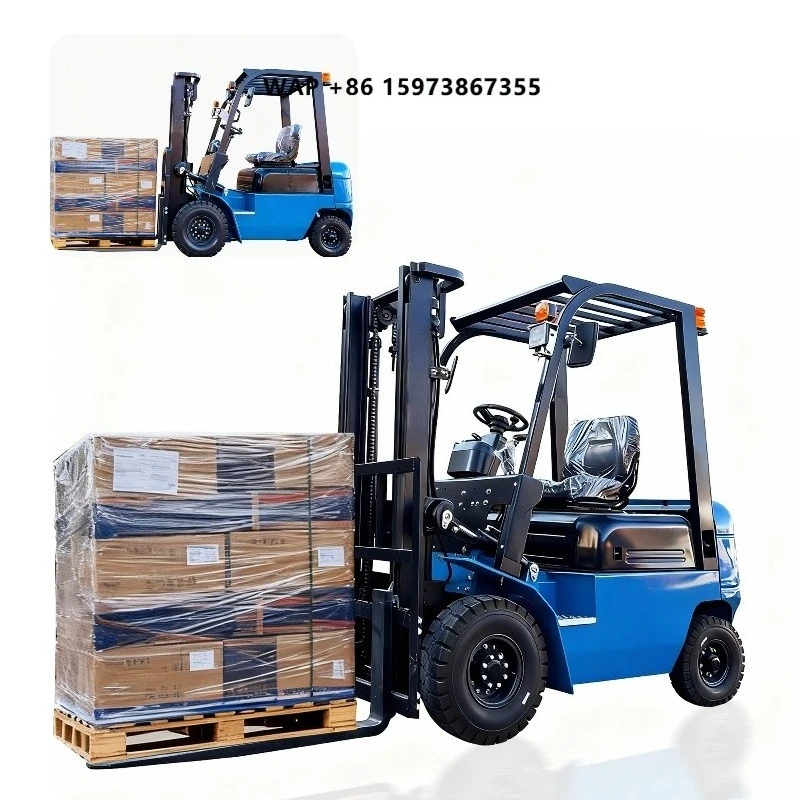 

Factory Mini Warehouse Forklift 1.5ton 2ton 3ton 5ton Forklift Lifting Truck for Material Handling